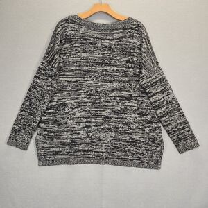 C by Bloomingdales  XL 100% cashmere Grey  Boat  neck pullover sweater